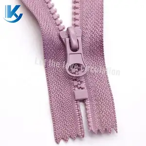 Eco-Friendly resinZipper Manufacture Fancy #5 Close End resin Zip Colorful Plastic Zipper Tape For Bags