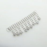 Meilleure vente femmes à la mode Bikini maillot de bain décoratif ventre chaînes chaud métal pendentif strass bouton corps bijoux accessoires
