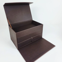 Maßgefertigte Luxus-Geschenkbox mit 3 Schubladen und Griff, Recycelbare Verpackung für Feiertagsdesserts und Mondkuchen