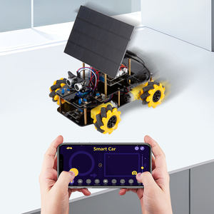 ACEBOTT カスタムOEM STEM教育ソーラーロボットカーセット DIYコーディング子供用おもちゃ ESP32 WIFI APP 4WD Arduino用ロボットキット購入 - Product Image 4