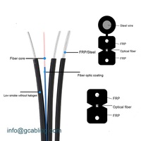 GETEKnet G657a Cable de caída de 1 núcleo para servicio de red Cable WiFi a precio competitivo Esencial para cables de comunicación