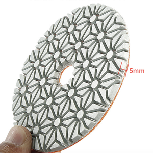 כלי שוחקים יהלום 3 שלבים משוחק יד רפידות ליטוש רטובות לקרמיקה שיש גרניט עם ציפוי יהלום - Product Image 3