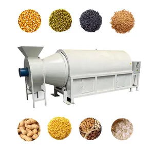Otomatik kaju fıstığı kurutma fıstık kakao fasulye fıstık kavurma makineleri tahıl Beanut Soya fasulye kavurma tohum kurutma