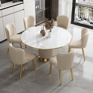 <strong>Dining</strong> <strong>Chairs</strong> Gold Wholesale Luxury Nordic Wood Indoor Home Furniture Room Restaurant Dinning <strong>Leather</strong> Modern Metal <strong>Dining</strong> <strong>Chairs</strong> - Product Image 6