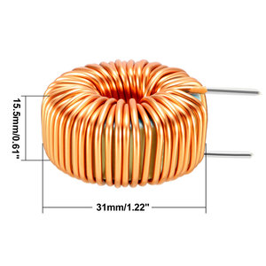 Inductor Magnético Toroidal de Alambre Monocapa Enrollado, 10mH 3A, Bobina de Inductancia de Alta Capacidad de Corriente, Hecho en China Continental - Product Image 4