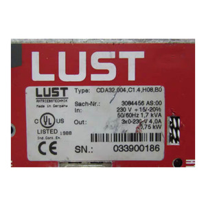 LUST CDA32.004.C1.4.H08.B0 d'occasion - Garantie de 3 mois - Product Image 3