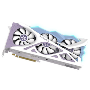 Tarjeta Gráfica Independiente Yeston RX6800XT 16G PCI 4.0 16X GDDR6 DirectX 12, Sakura Eye Flower, Nuevo Ventilador, Salida DP - Product Image 4
