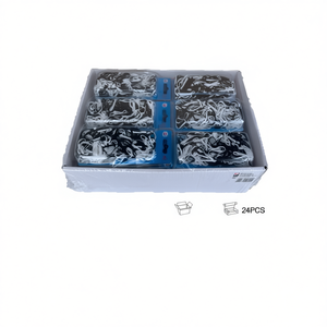 Bandas de Ejercicio Mnj Negras y Blancas de Goma, 24 Piezas, Ref19240 - Product Image 2