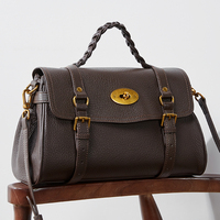Sac à Main Rétro en Cuir Véritable pour Femmes – Sac à Bandoulière Design avec Logo Personnalisé – Sac à Main de Luxe Discret