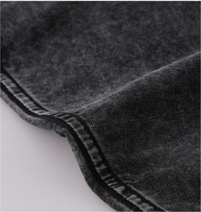 Camisetas Gráficas Estampadas DTG para Streetwear, Camisetas Lisas de Tallas Grandes para Hombre, Camisetas con Lavado Ácido, Camisetas Vintage Personalizadas de Gran Tamaño para Hombre - Product Image 5