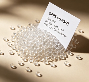 เม็ดพลาสติก GPPS PG‑33(2) บริสุทธิ์ ใสเหมือนคริสตัล สำหรับใช้งานทั่วไป เม็ดพลาสติก GPPS เกรดสัมผัสอาหาร สำหรับโคมไฟและภาชนะบรรจุอาหาร - Product Image 5