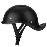 BYB/RNG BY-116 Moto Vintage casque moto accessoires mode casque vintage cuir casque d'équitation