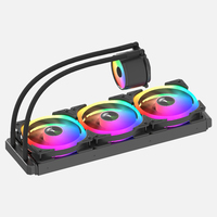 Refroidisseur d'eau pour processeur BIBOOG de haute qualité, silencieux, 360 mm, RGB, LED, refroidissement par eau - BW360