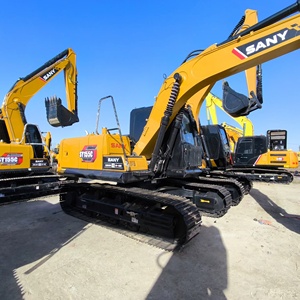 Escavatore Usato SANY SY155C Certificato EPA CE, di Medie Dimensioni, Prezzo Basso, 14 Tonnellate, di Seconda Mano, Modelli SY135 SY155 SY215 con Pompe - Product Image 6