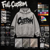 Sweat-shirt à capuche brodé avec impression en relief, logo personnalisé, sweat-shirt surdimensionné pour homme, design personnalisé haute densité, vêtements streetwear