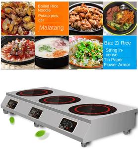 เตาไฟฟ้าแบบเหนี่ยวนำไฟฟ้าสำหรับทำอาหารในครัวเรือนเตาสามหัว3500W 220แบนเร็ว3 - Product Image 4
