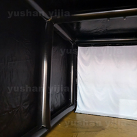 Cage de simulation de golf portable scellée à l'air, directement de l'usine, pour l'entraînement en plein air, tente gonflable pour le golf, à vendre