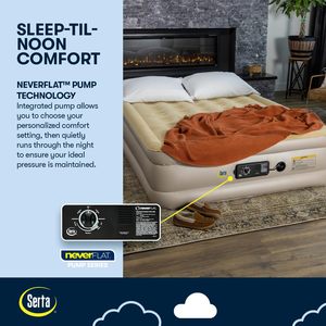 Matelas gonflable de luxe épais de 40 cm avec pompe à air intégrée, auto-gonflant en PVC pour <span class=keywords><strong>le</strong></span> <span class=keywords><strong>camping</strong></span> et les activités de plein air - Product Image 2