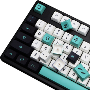 Capuchons de touches géoma pbt XDA pour Gateron Kailh Cherry MX Switch 129/84/74/68/104 clavier 7u <span class=keywords><strong>barre</strong></span> d'<span class=keywords><strong>espace</strong></span> fendue 64/61 touches - Product Image 4