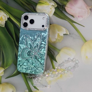 Funda de Teléfono Móvil de Lujo con Pedrería para iPhone X, Xr, Xs Max, 11, 12, 13, 14, 15, 16, 17 Pro Max, Fundas de Teléfono con Diseño de Mariposa para <span class=keywords><strong>Redmi</strong></span> 14C - Product Image 3