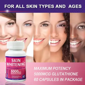 OEM, el mejor suplemento para la piel, píldoras blanqueadoras para la piel oscura, cuidado de la piel de las uñas, píldoras blanqueadoras, píldoras de colágeno, cápsula blanqueadora - Product Image 4