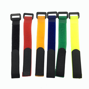 Sangle réglable à boucle auto-agrippante avec logo personnalisé pour vélos et gestion des câbles, sangle à boucle auto-agrippante en nylon et polyester - Product Image 2