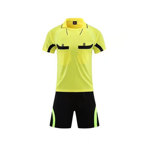 Eleganti Uniformi da <span class=keywords><strong>Arbitro</strong></span> di Calcio con Tasche, Maglia Personalizzata Traspirante, Set Completo per Arbitri di Calcio - Product Image 5