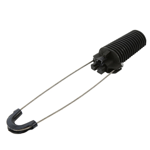Pince de contrainte d'ancrage aérien WZUMER ADSS Accessoires de câble Pince d'impasse plate de tension en plastique pour raccords de ligne aérienne - Product Image 3