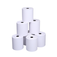 Etiquettes d'expédition thermiques en gros, étiquettes jumbo pour l'impression thermique, autocollantes, papier d'emballage, étiquettes de code-barres, rouleaux d'étiquettes