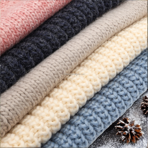 Hilo de Filamento Mezclado de Lana y Acrílico de Alta Tenacidad 1.5Nm/1, Hilo de Fantasía Teñido para Tejido a Mano, Costura y Confección de Suéteres - Product Image 2