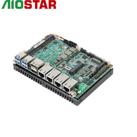 New Intel 12th/13th Gen Embedded Desktop Motherboard DDR5 32GB Mini-ITX Quad LAN 8USB 4COM DP LVDS/E-DP 12V/24V Wide Voltage