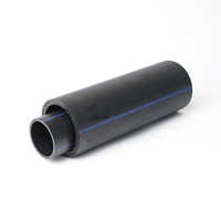 Tuyau HDPE sans calcaire DN125 DN160 PN16 SDR11 PE100 pour la conduite d'eau centrale des grandes villas et des communautés