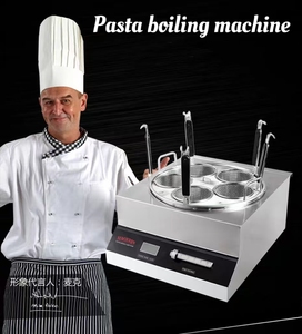 Équipement de cuisine commerciale Contrôle automatique de la température à 5 réservoirs Dispositif de cuisson des pâtes Cuisson simultanée de cinq nouilles - Product Image 3