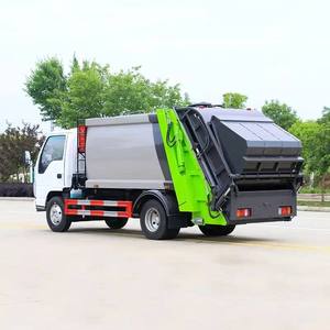 Camion à ordures compacteur électrique ISUZU <span class=keywords><strong>ELF</strong></span> 4x2 6m³ pour la collecte des déchets urbains - Product Image 4