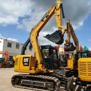 Crawler Digger <b>Machine</b> Excavator 7Ton Small Excavation Sites <b>Used</b> CAT 307E2 Japan Caterpillar Excavator for Farm - Product Image 1