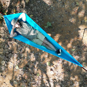 <span class=keywords><strong>Lit</strong></span> lumineux extérieur personnalisé pour parasol de camping Hamac en nylon ultra léger avec sangles - Product Image 1