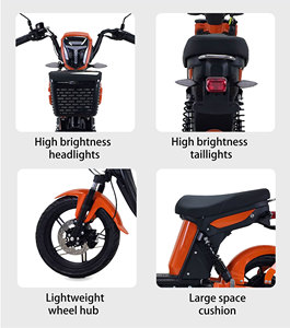 Cheap Price Hot Selling High Quality Long Range Carbon Steel Frame 48V Brushless Motor 1000W Lithium Battery - Product Image 2