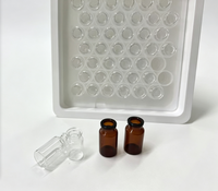 Flacons en verre pharmaceutique stériles RTU de 10 ml, type I USP, en borosilicate, pour injection et lyophilisation