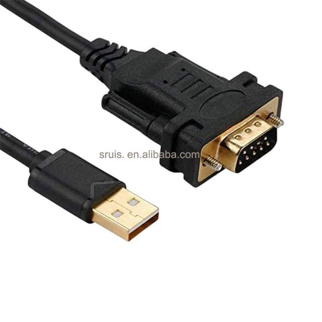 RS232 Serial Port to USB Keyboard Protocol Conversion Wire RS232 to HID Direct Data Cable Plug-and-play