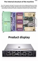 Orijinal Dell PowerEdge R7525 Çift AMD EPYC DDR4 2U Raf Tipi GPU Yapay Zeka Sunucuları