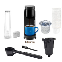 Créez votre logo sur des dosettes de café réutilisables en acier inoxydable pour machine à café K-Cup, compatibles avec Keurig K-Classic, K-Cafe, K-Select