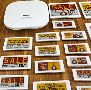 Etiquetas de Precio Digitales ESL con Tecnología RFID de 2.4 GHz y Pantalla de 2.13 Pulgadas, Etiquetas Electrónicas de Precio con Wifi y Tecnología E-Ink para Tiendas de Lápices Labiales - Product Image 6