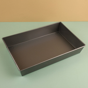 Không dính Carbon thép bánh mì nướng bánh mì khuôn tổ ong hộp hình chữ nhật Baking Pan hộp bánh - Product Image 2