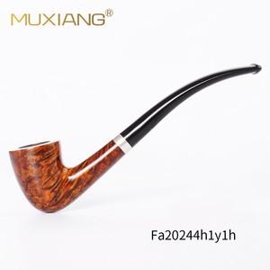 Briarwood Smoking Pipe Bent Type 3Mm Filter Solid Wood Tobacco Pipe For Men Personal Gift - Product Image 4
