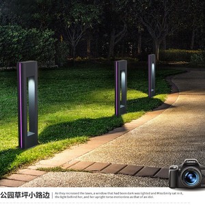 Lámpara Solar de Jardín de Acero Inoxidable IP65 LED de Alta Potencia para Iluminación de Paisajes Exteriores - Product Image 3