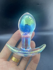 Productos para Adultos, Cristal, Simulación de Pene Femenino, Masturbador, Punto <span class=keywords><strong>G</strong></span>, Masajeador con Calor, Tapón Anal, Modelo - Product Image 6