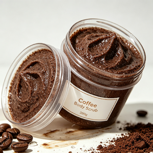 Exfoliante Corporal de Café Natural al por Mayor, Anticelulítico, Iluminador, Reafirmante e Hidratante, Etiqueta Privada OEM - Product Image 1