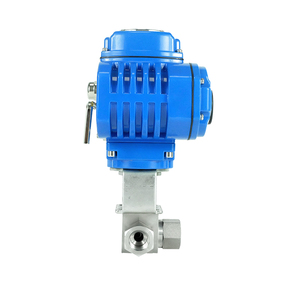 Válvulas de Bola de 3 Vías de Acero Inoxidable de Alta Presión L/T Port NPT BSP 6000psi PN320 PN500 OEM CE ISO9000 IP65 - Product Image 3