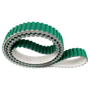 Nft Paz Tecido Verde Cordão De Aço Revestido De Borracha Fechado Loop Poliuretano Bat10 Batk10 Teethed Timing Belts