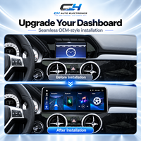 Autoradio multimédia Android pour Mercedes-Benz GLK X204 2009-2018 avec Bluetooth, CarPlay, USB et lecteur DVD